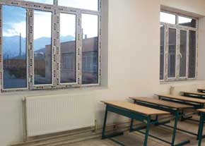 تعویض پنجره مدرسه